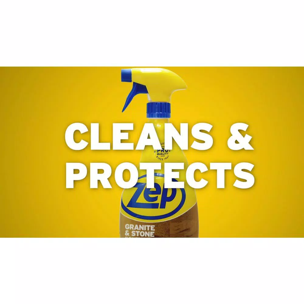 Zep Granite & Stone Cleaner & Protectant, 32 oz. (Case of 4)