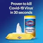 Clorox Disinfecting Wipes, Fresh Scent, Bleach-Free, 35-Count thumbnail 2