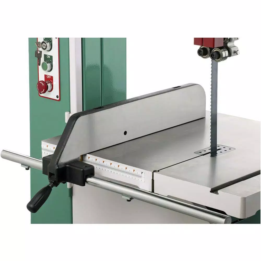 Grizzly Industrial 17-in. Ultimate Vertical Bandsaw with 5 HP Motor and Cast-Iron Table