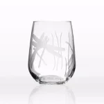 Rolf Glass Dragonfly 17 oz. Etched Stemless Wine Glass Set of 4, Clear Glassware thumbnail 4