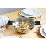 Cristel Tulipe 13-Piece Stainless Steel Cookware Set with Removable Handle System thumbnail 8