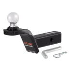 CURT Fusion Trailer Hitch Ball Mount, 2" Receiver, 2" Rise, 7,500 lbs. Capacity, 2" Ball thumbnail 1
