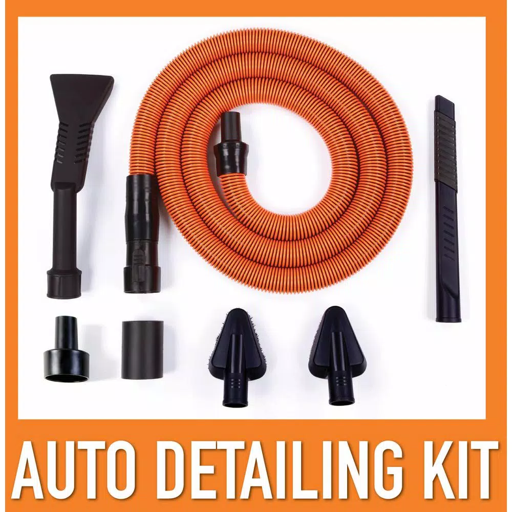 RIDGID 12 Gal. 6.0 Peak HP NXT Wet/Dry Shop Vacuum with Detachable Blower and Car Cleaning Kit