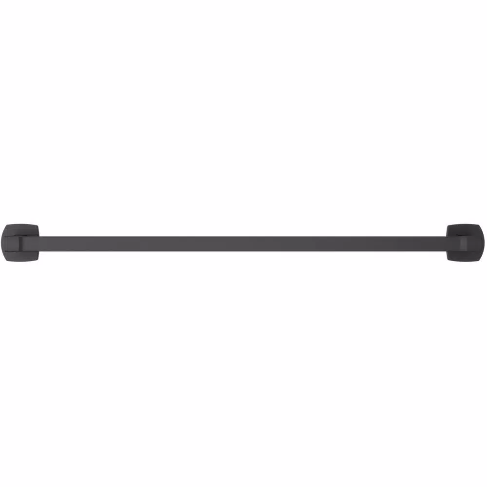 Pfister Deckard 24 in. Single Towel Bar in Matte Black