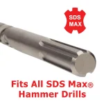 Ivy Classic SDS Max Scaling Chisel, 4-1/2 x 14 in., Chrome Molybdenum Steel thumbnail 3