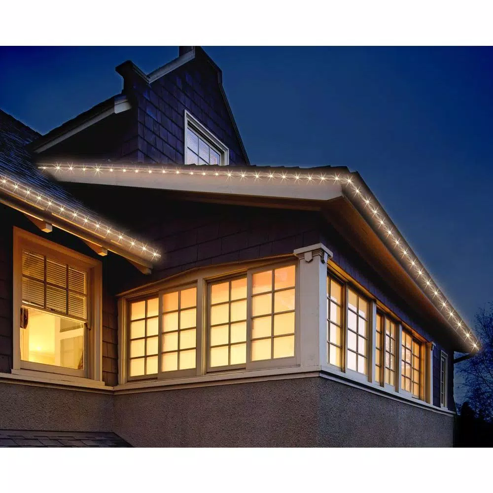 Starlite Creations 18 ft. 72-LED White Mini Rope Lights, Weather Resistant Indoor/Outdoor