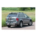 CURT Extendable Hitch Mounted Bike Rack, 2 to 4 Bike Capacity, 1.25" or 2" Receiver thumbnail 2