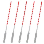 Diablo SPEEDemon Red Granite Carbide Tipped Hammer Drill Bit Set, 5-Piece, 5/32 in. thumbnail 1