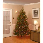 National Tree Company 7.5 ft. Dunhill Fir Pre-Lit Artificial Christmas Tree with 750 Multi-Color Lights thumbnail 6