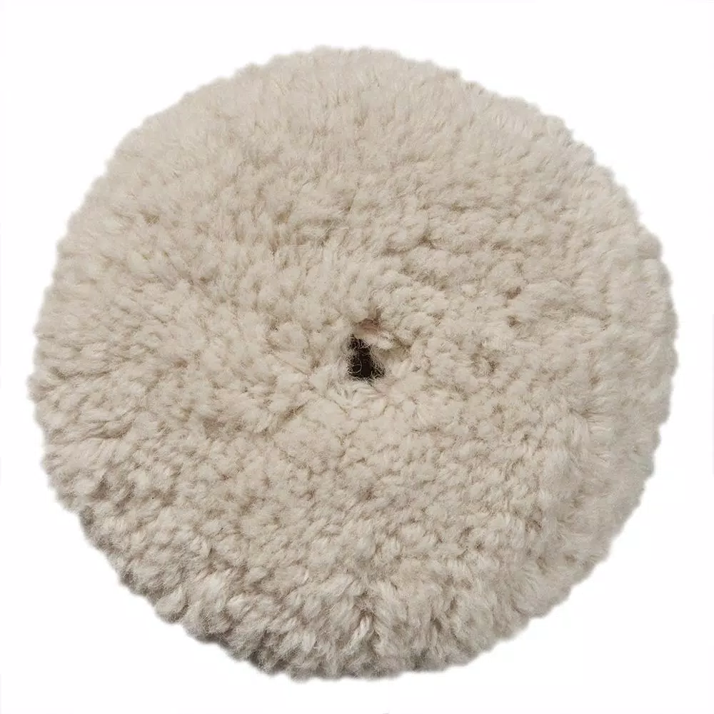 Milwaukee 7 in. Wool Polishing Pad for Car Paint