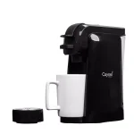 Boyel Living 1000W Single Serve Coffee Maker, Black Compact Coffee Machine Compatible with K-Cup and Coffee Grounds thumbnail 2