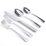 Gibson Cordell 20-Piece Stainless Steel Flatware Set, Service for 4, Mirror Polished thumbnail 4