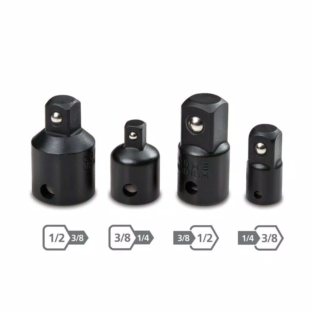 TEKTON 4-Piece Impact Adapter and Reducer Set