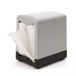 Mind Reader Black 7 in. Interfold Tabletop Napkin Dispenser, 2-Pack thumbnail 3