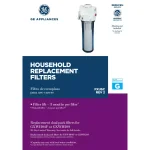 GE Universal Whole House Replacement Water Filter Cartridge, Sediment Filter 2-Pack thumbnail 3