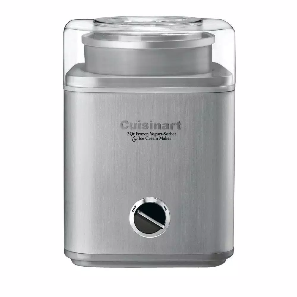 Cuisinart 2 Qt. Stainless Steel Ice Cream Maker with Digital LCD Control Panel