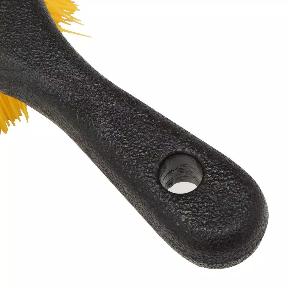 HDX 8.5 in. Gong Scrub Brush with Durable Poly Fibers