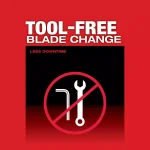 Milwaukee M12 FUEL 12V Cordless Oscillating Multi-Tool Kit with 2.0 Ah Battery thumbnail 5