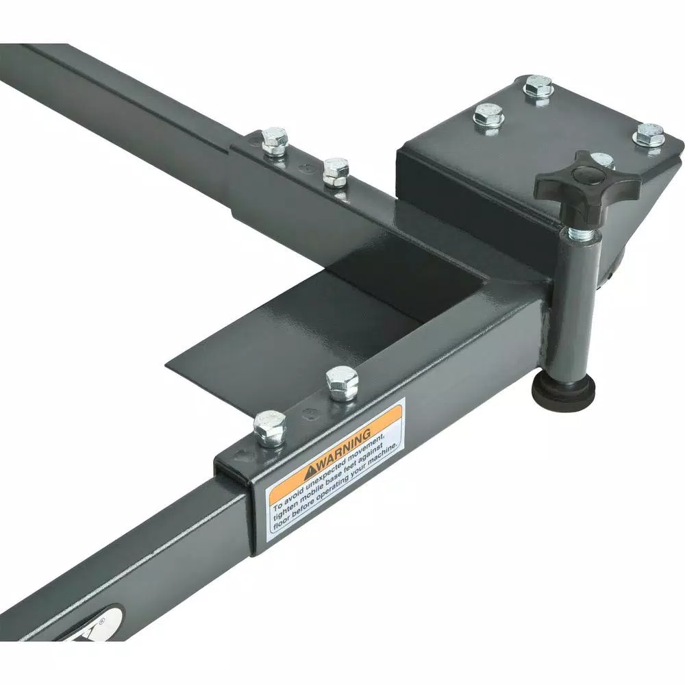 Shop Fox Heavy-Duty Adjustable Mobile Base for Power Tools, 700 lb Capacity
