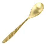 Megachef La Vague 20-Piece Matte Gold Flatware Set, 18/10 Stainless Steel Service for 4 thumbnail 9