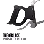 Weston 22 in. Stainless Steel Butcher Meat Saw with Trigger Lock thumbnail 7