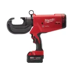 Milwaukee M18 FORCE LOGIC 750 MCM Crimper Kit with M18 FUEL Hammer Drill & Impact Driver Combo thumbnail 11