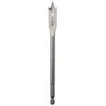 Milwaukee 1/2 in. x 6 in. High Speed Steel Spade Wood Boring Bit with 1/4 in. Hex Shank thumbnail 1