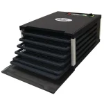 LEM 5-Tray Black Food Dehydrator with Digital Timer and Temperature Controls thumbnail 1