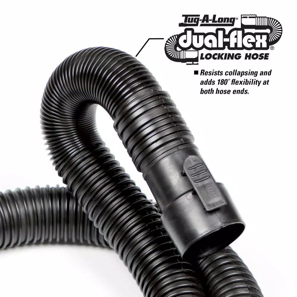 RIDGID 1-7/8 in. x 7 ft. Tug-A-Long Replacement Wet/Dry Vacuum Hose