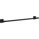 Franklin Brass Maxted 24 in. Single Towel Bar, Matte Black Modern Wall Mounted Bathroom Hardware thumbnail 1