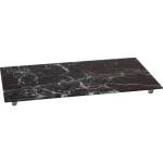 Trademark Innovations 20-3/8 in. Tempered Glass Stove Burner Cover and Cutting Board, Black thumbnail 1