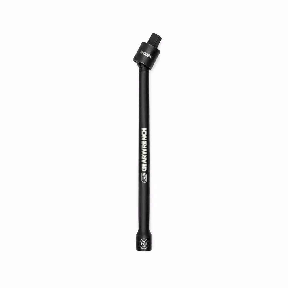 GearWrench 3/8 in. Drive X-Core Pinless Universal Joint Impact Extension Set, 3-Piece