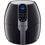 GoWISE USA 5.0 Qt. Black Electric Air Fryer with 8 Presets and Recipe Book thumbnail 1