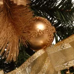 National Tree Company 6 ft. Pre-lit Artificial Fir Garland with LED Lights, Poinsettias, Berries, and Ornaments thumbnail 4