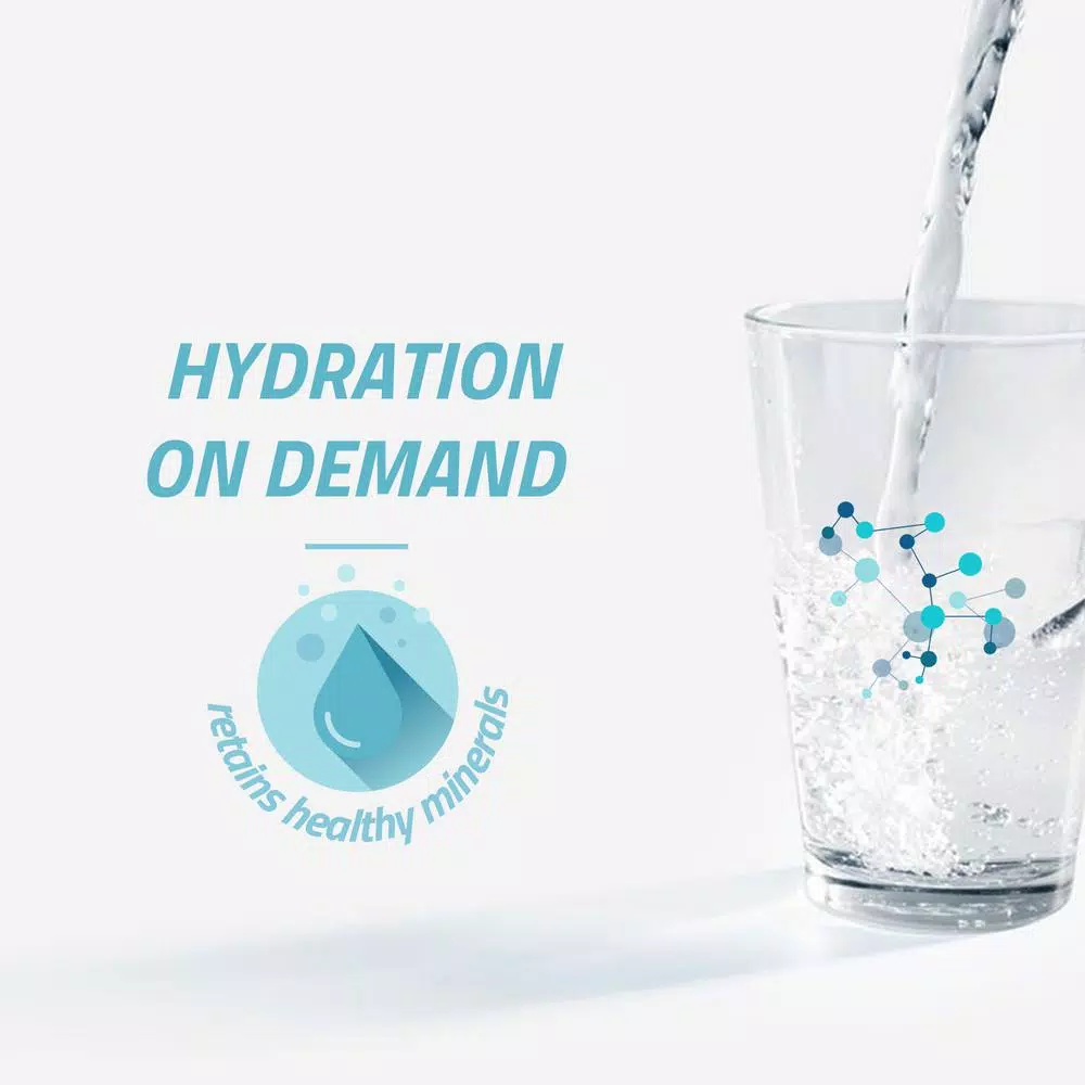 ISPRING 4-Stage 0.1 Micron Ultra-Filtration Under Sink Water Filtration System with Chrome Faucet