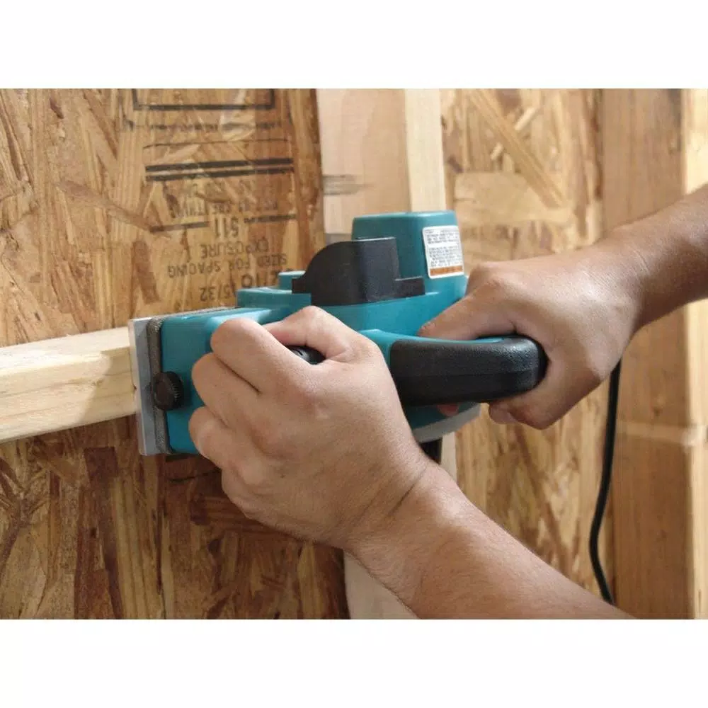 Makita 3-1/4 in. Corded Planer Kit with Blade Set and Hard Case, 6.5 Amp