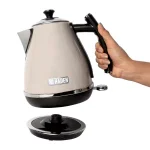 Haden Cotswold 1.7L 7-Cup Stainless Steel Electric Kettle with Auto Shut-Off, Putty Beige thumbnail 4