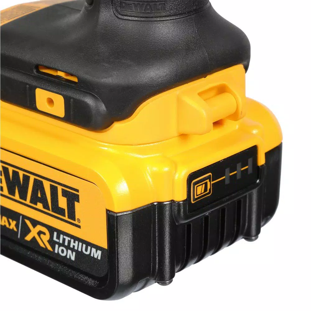 DEWALT 20V MAX Cordless 3/8 in. Impact Wrench Kit with (2) 4 Ah Batteries, Charger, and Bag