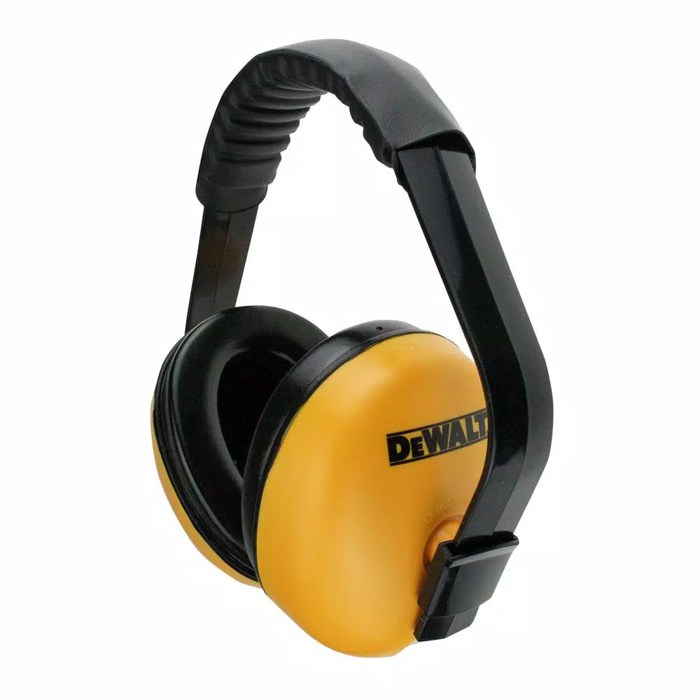 DEWALT Interrupter Passive Hearing Protection Earmuffs, NRR 23, Yellow/Black