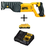 DEWALT 20V MAX Cordless Reciprocating Saw Kit with 4.0 Ah Battery and Charger thumbnail 1