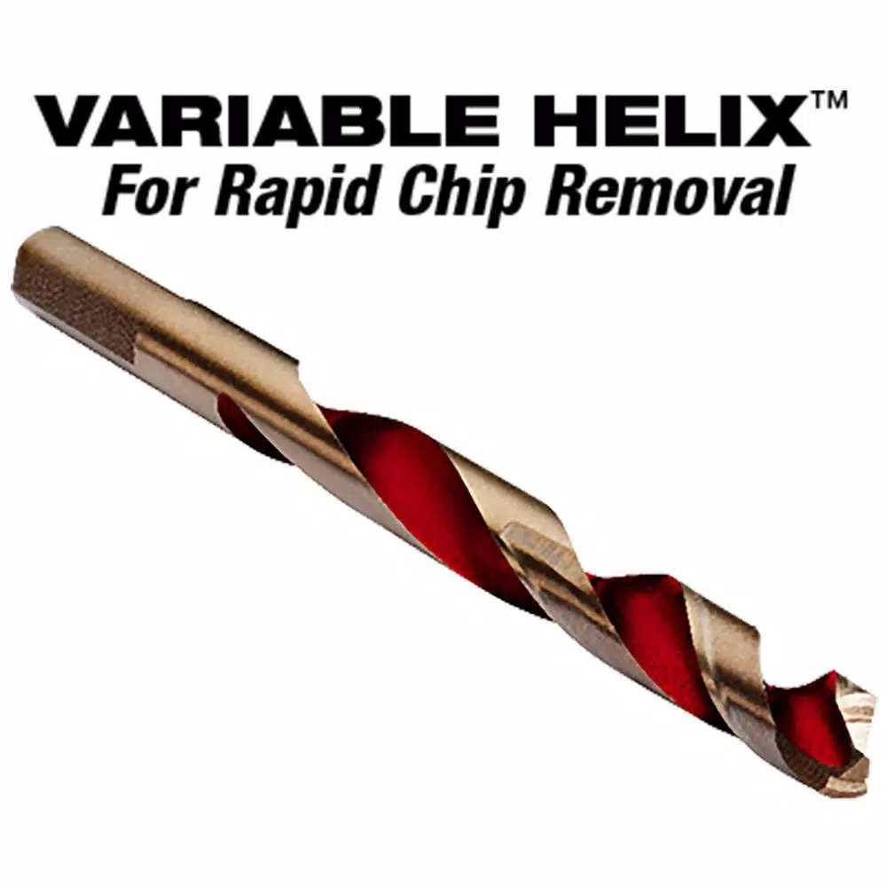 Milwaukee Red Helix 9/32 in. Cobalt Twist Drill Bit