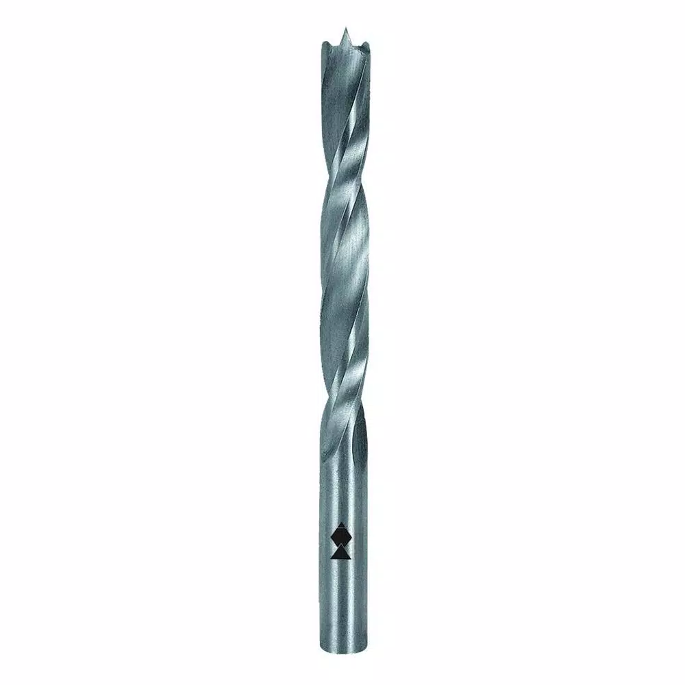 Fisch High Speed Steel Double Flute Brad Point Drill Bit Set, 7-Piece with Wooden Box
