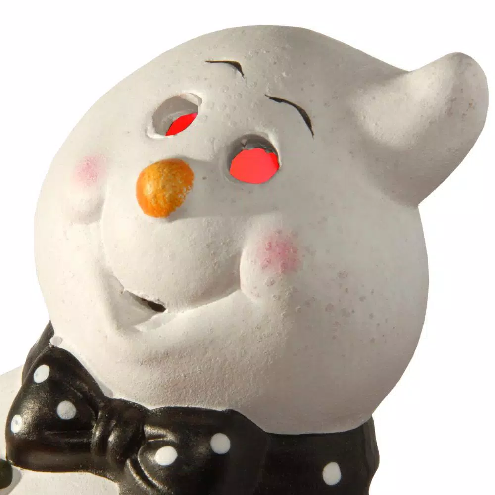 National Tree Company 6 in. Lighted Ghost Halloween Decor with Color-Changing LED Lights