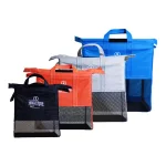 BergHOFF Trolley Bags Original Metro Reusable Grocery Shopping Cart Bag Set, 4-Piece Multi-Color thumbnail 4