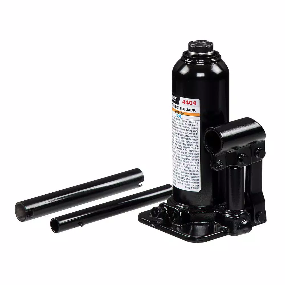 Sunex Tools 4-Ton Mechanical Bottle Jack, 8000 lb Capacity Steel Lifting Jack