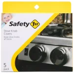 Safety 1st Stove Knob Covers, 5-Pack Heat-Resistant Child Safety Locks thumbnail 1