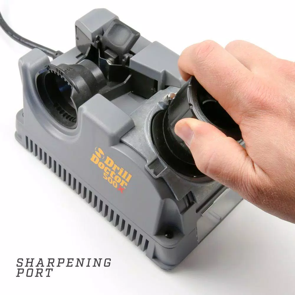 Drill Doctor 500X Drill Bit Sharpener for Standard-Twist, HSS, Carbide, Cobalt, and Tin-Coated Bits