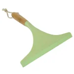 Home Basics 1.75 in. Bamboo Window Squeegee with Rubber Blade and Handle thumbnail 1