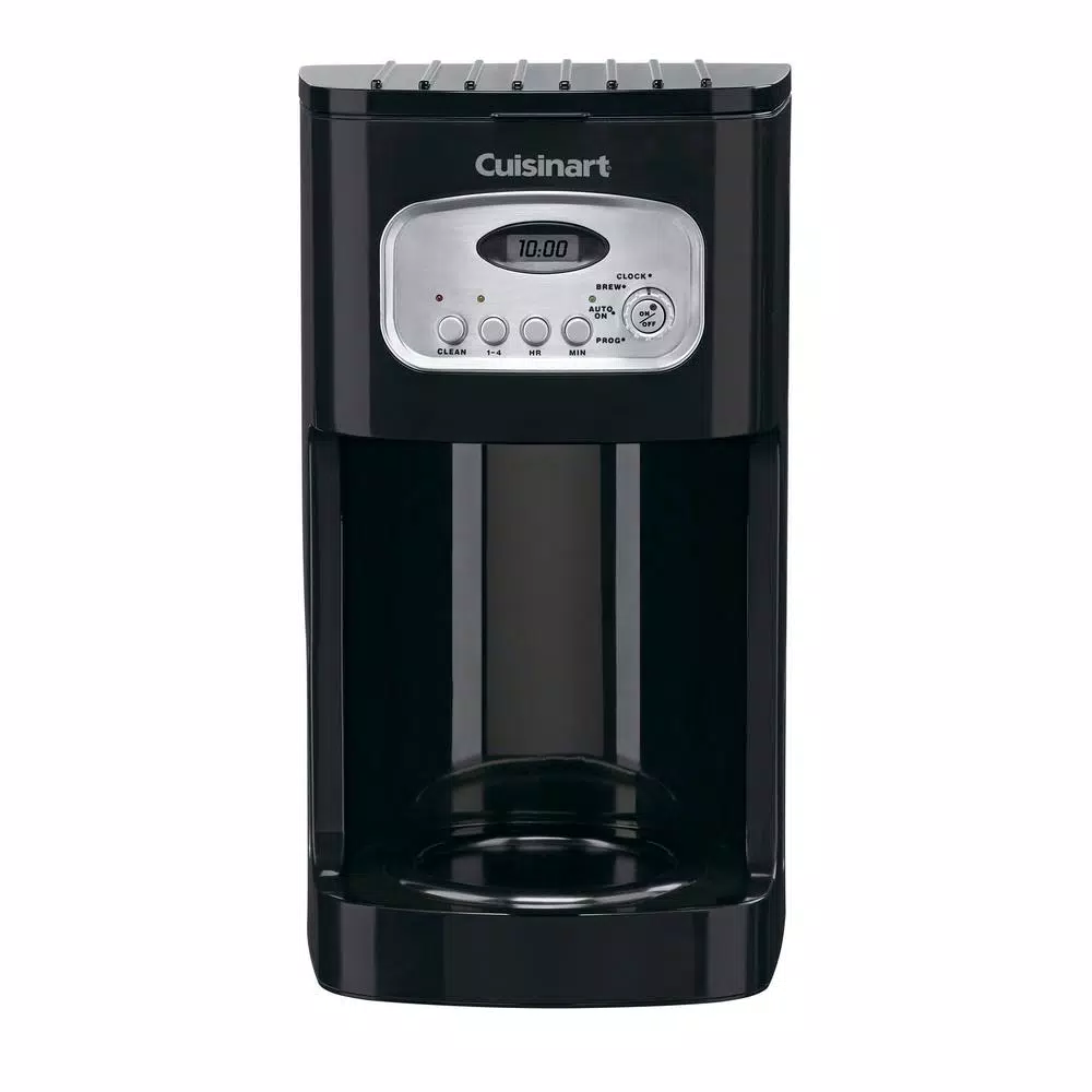 Cuisinart 10-Cup Black Programmable Thermal Coffee Maker with Stainless Accents