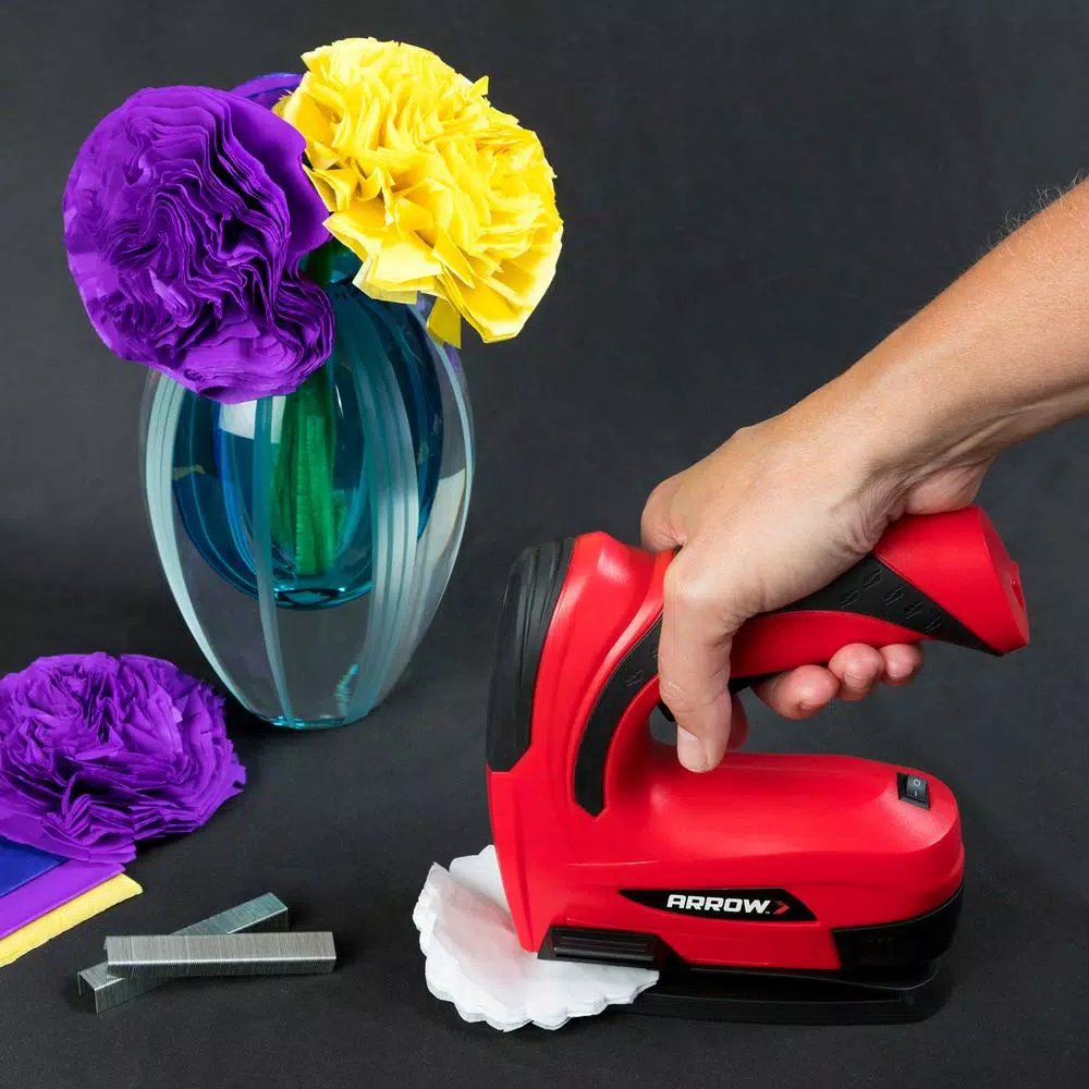 Arrow E21 Cordless Electric Staple Gun, JT21 Staple Compatible, USB Rechargeable